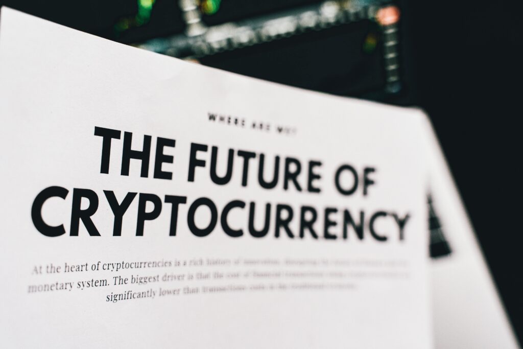 A document highlighting the future trends and impacts of cryptocurrency.